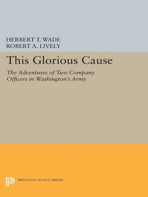 cover image of This Glorious Cause